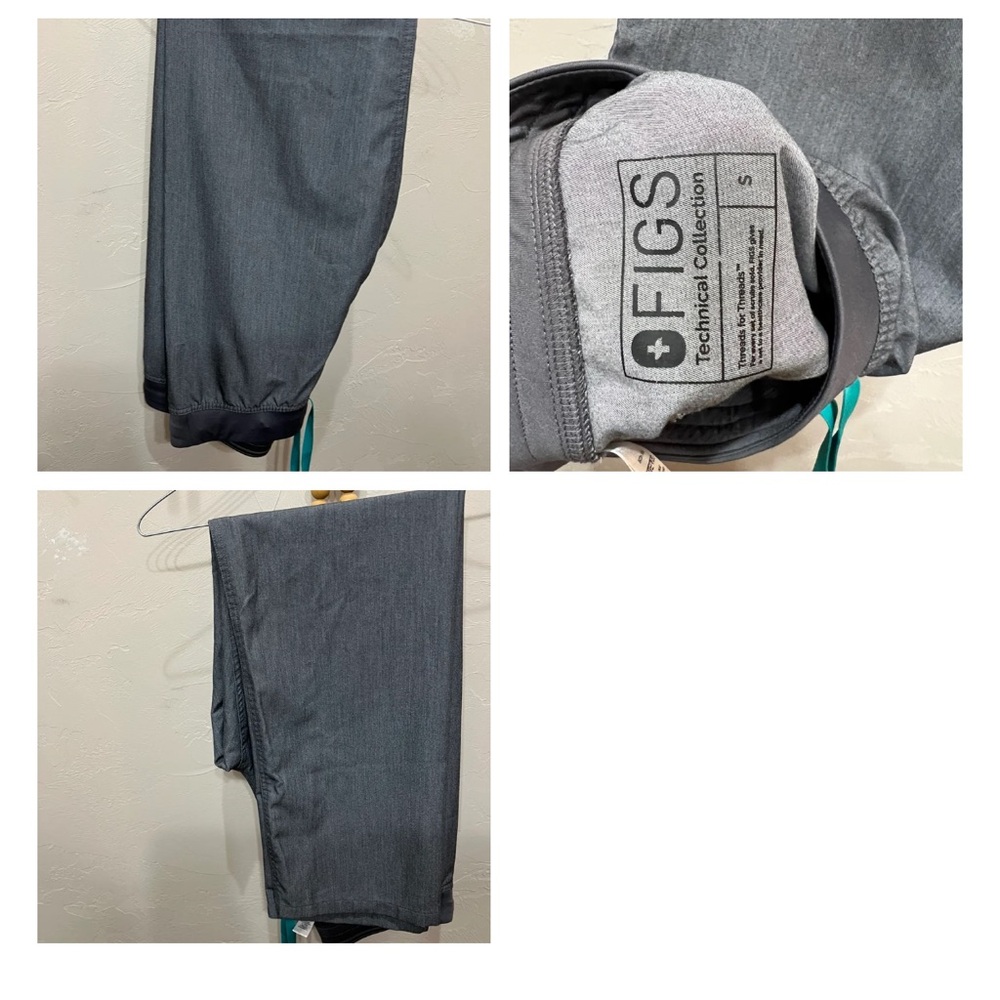 Figs, Livingston, graphite, gray size, small scrub pants